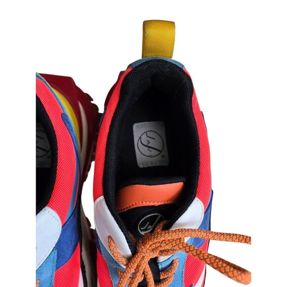 Javi Hero Mens Size 12 Chunky Sneakers Shoes Colorful Bold Urban Inspired - Picture 6 of 7